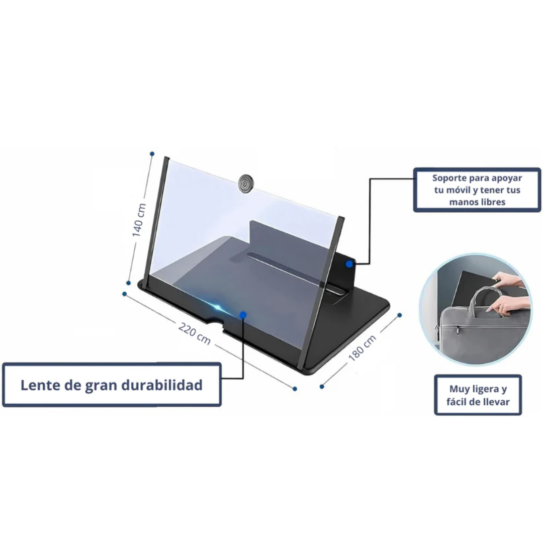 Amplificador de Pantalla HD