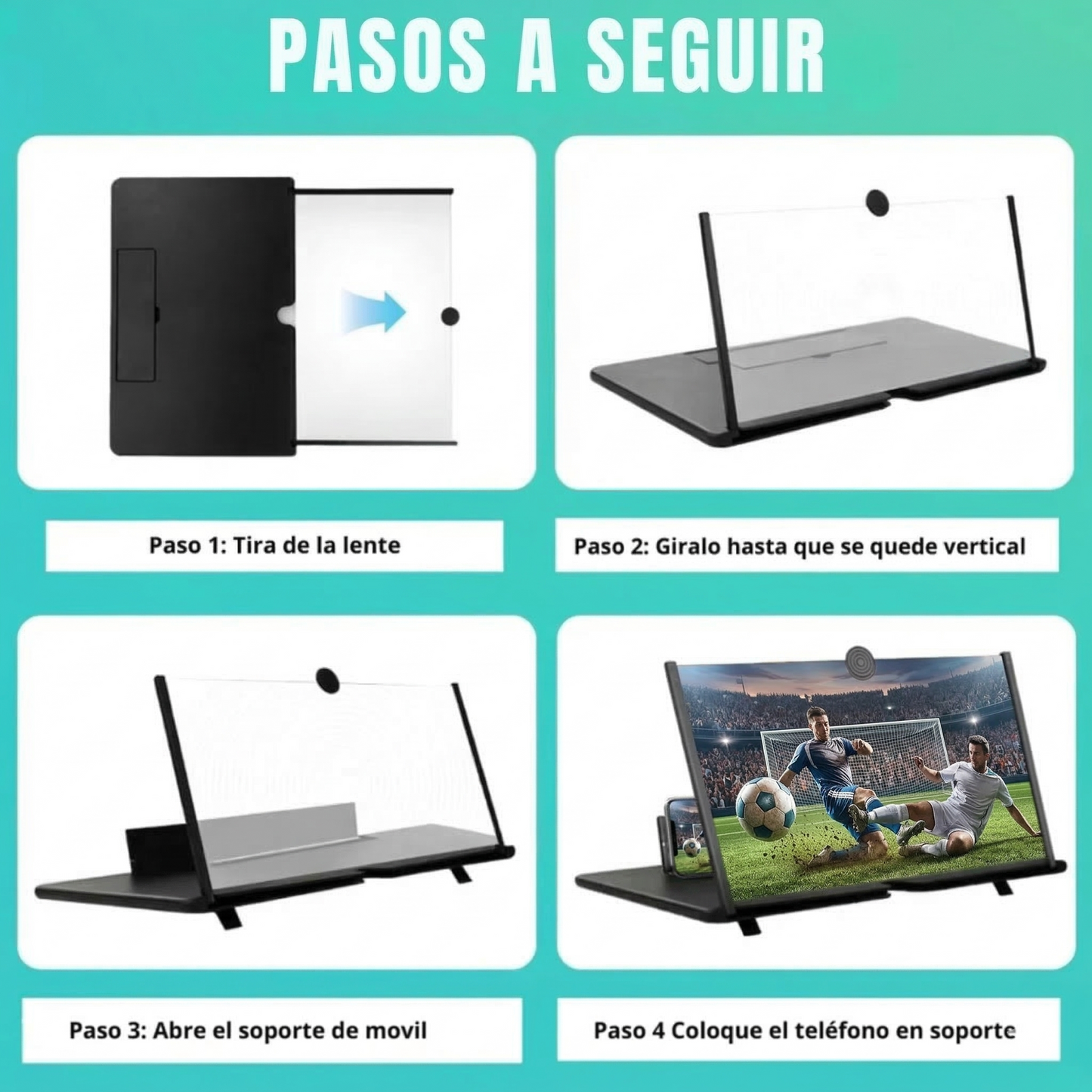 Amplificador de Pantalla HD