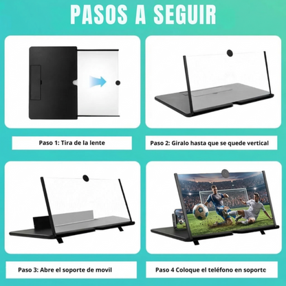 Amplificador de Pantalla HD